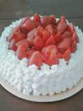 Torta cumpleaños de Crema Moka