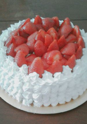 Una foto de Torta cumpleaños de Crema Moka