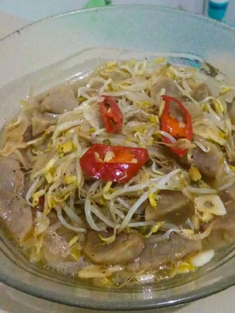 Cara Mudah Membuat Resep Tumis toge + pentol yang Menggugah Selera Anti Ribet, Lezat Sekali