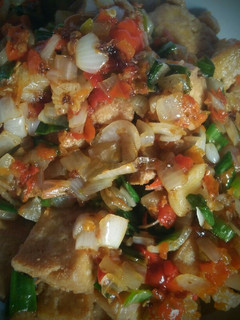 A picture of Peppered Tofu.