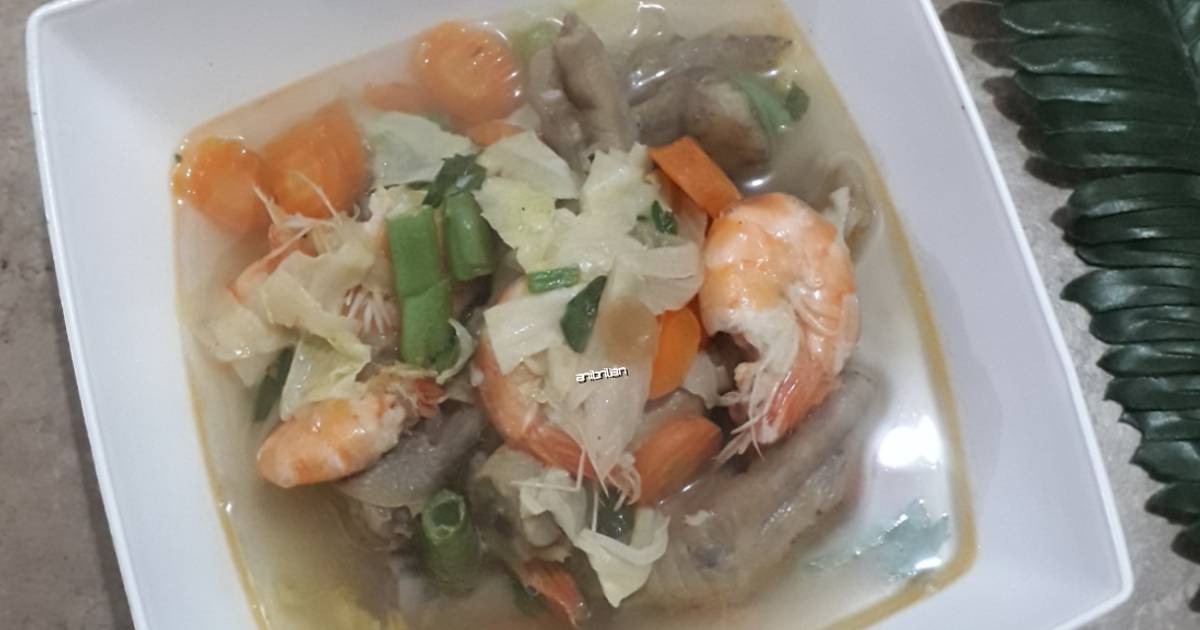 Resep Sup Udang Ceker Oleh Ani Brilian - Cookpad