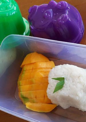 Foto resep Mango sticky rice