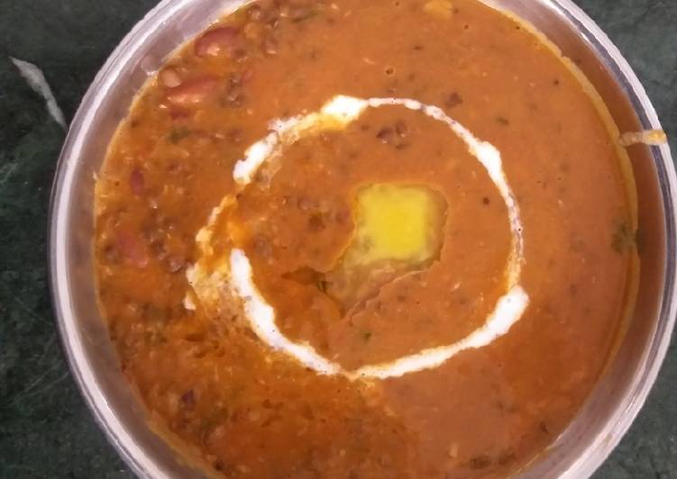 Creamy buttery dal makhani