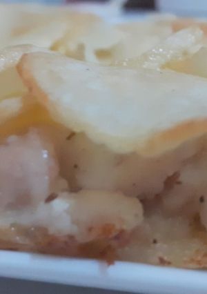صورة لوصفة غراتان بطاطا ودجاج