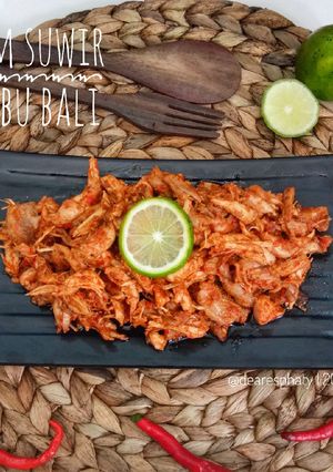 Foto resep Ayam suwir bumbu bali