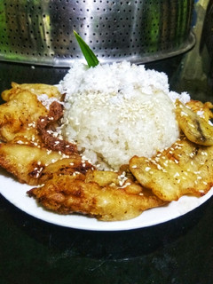 Foto resep Pisang goreng ketan kelapa