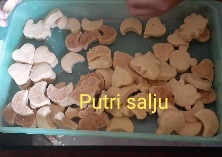 26. Kue Putri Salju Simple dan Hemat (No telor, No Susu, No Kacang, No Mete, No Keju)