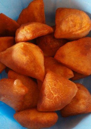 A picture of Homemade mandazis.