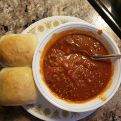 A picture of Grandma's Chili.