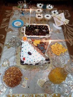 صورة لوصفة كيكة عيد ميلاد