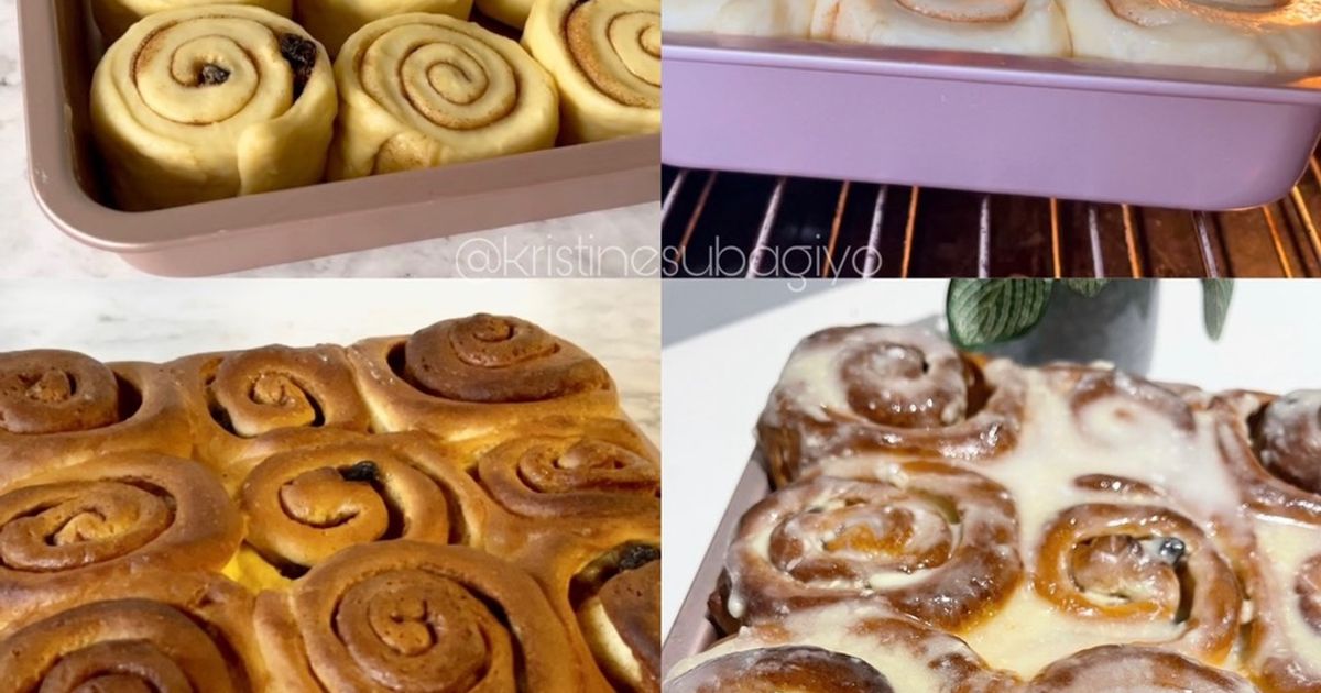 Resep Resep Cinnamon Rolls Roti Kayu Manis Lembut oleh Kristine ...