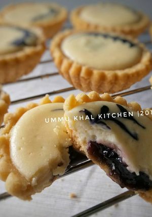Foto resep Blueberry cheese tart