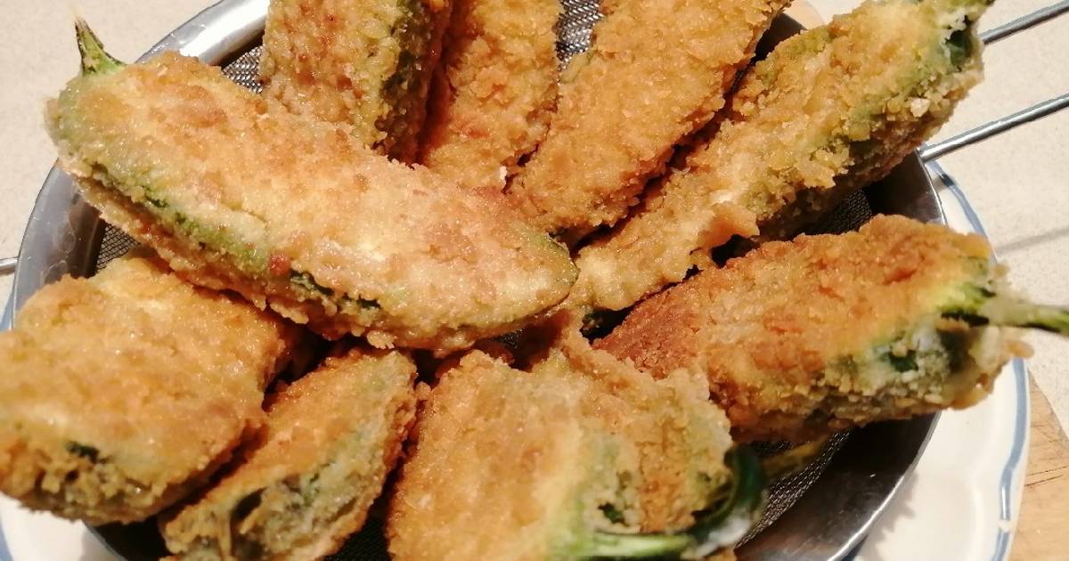 Chiles jalapenos rellenos 32 recetas caseras Cookpad