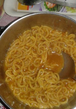 A picture of Soupy Maggi Noodles.
