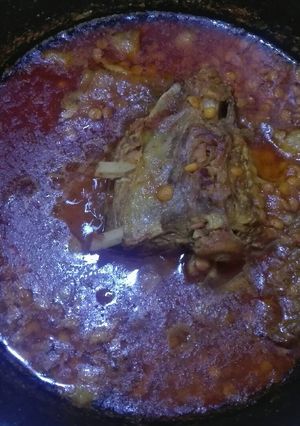 عکسی از دستور قیمه رویایی