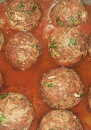 Una foto de Albóndigas rellenas de queso