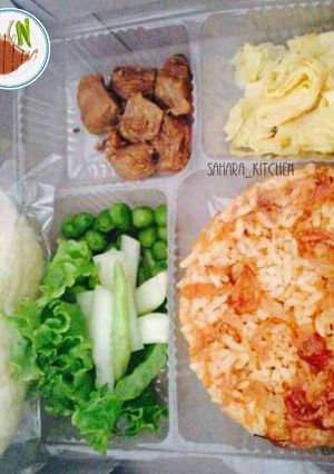 Foto resep Nasi Goreng Merah Gurih
