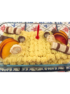 Foto di Torta Millefoglie alla crema pasticcera 🍋🍑