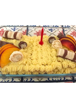 Foto di Torta Millefoglie alla crema pasticcera 🍋🍑