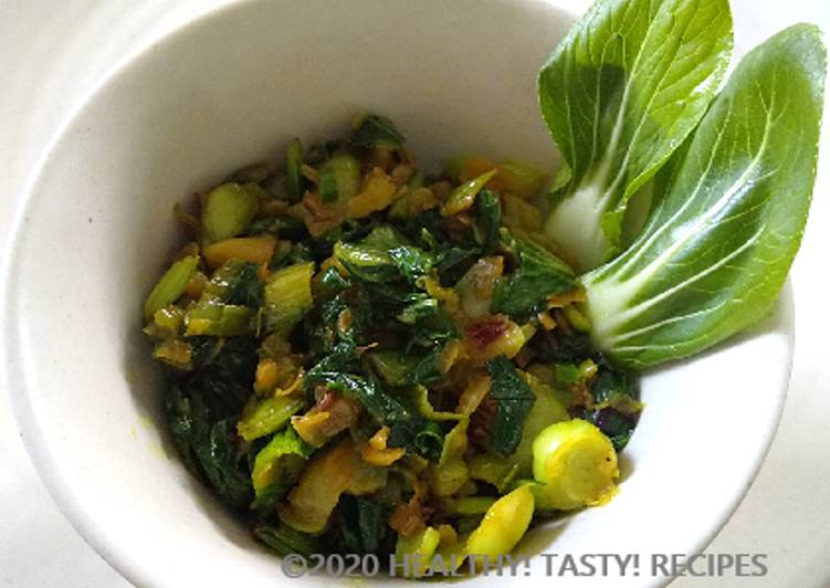 Steps to Make Favorite Pak Choi Sabji