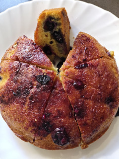 A picture of Simple Blueberry Cake.