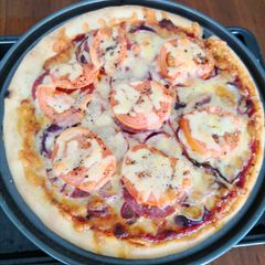 A picture of My Delicious Homemade Pizza Pepperoni 😋🧀🍕.