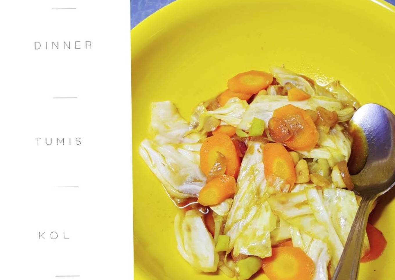 3. Tumis Kol (menu diet)