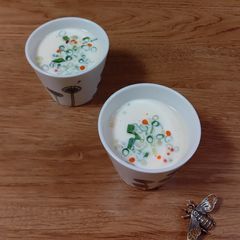 ★Easy microwave soy milk soup★ A picture of ★Easy microwave soy milk soup★.