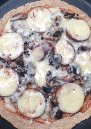 Foto resep Gluten free vegetarian pizza