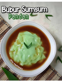 Foto resep Bubur Sumsum Pandan (takaran gelas 1:3)