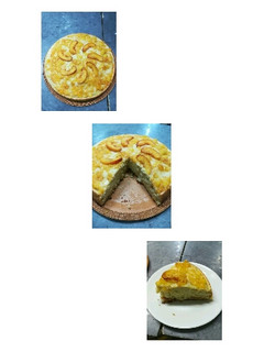 عکسی از دستور کیک خوشمزه شلیل 🍮