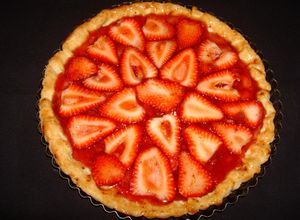 Una foto de KUCHEN DE FRUTILLAS. JON STYLE
