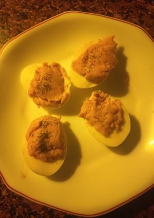 Foto principal de Huevos rellenos de salmón ahumado
