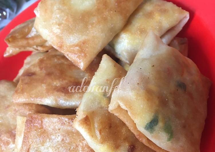 Resep Lumpia Isian Kentang Wortel, Sempurna