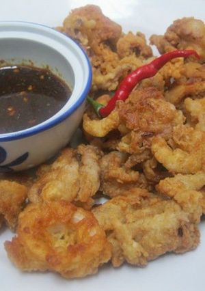 Foto resep Cumi goreng tepung