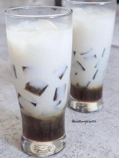 Foto resep Es Agar Cincau Susu