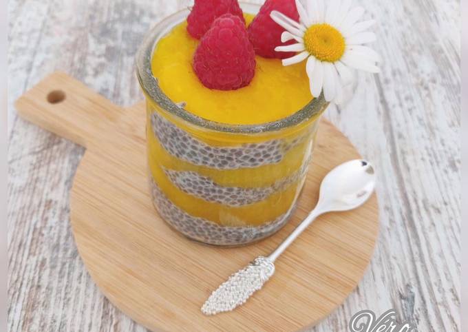 Pudding chia/mangue