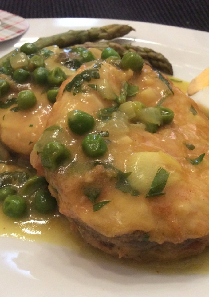 Una foto de Merluza en salsa verde