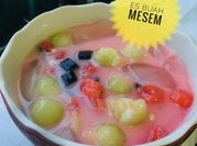 Gambar es melon semangka marjan