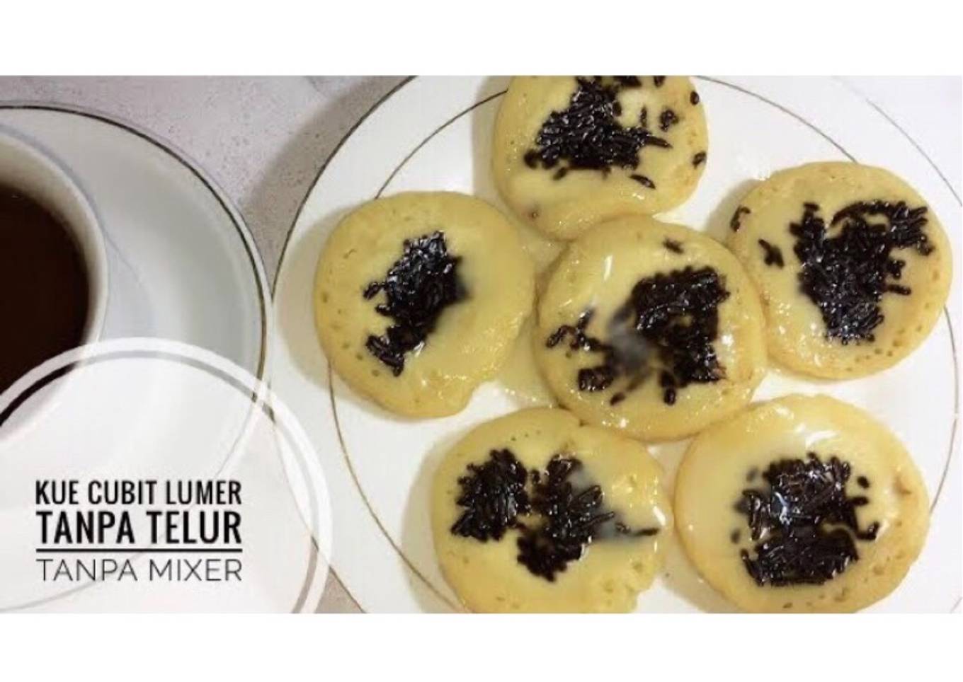 Kue Cubit Lumer tanpa mixer tanpa telur