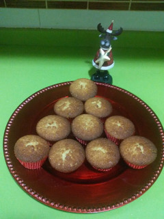 Una foto de Magdalenas de turrón con thermomix