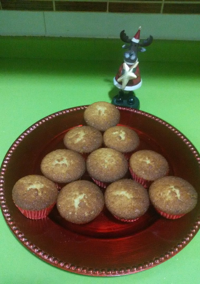 Una foto de Magdalenas de turrón con thermomix