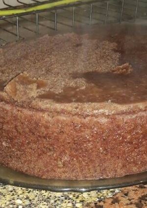 Una foto de Torta rápida de chocolate micro
