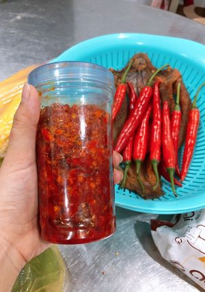 Hình của món Ớt rim dùng kho cá, ướp thịt.