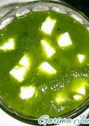 पालक पनीर रेसिपी मुख्य फोटो