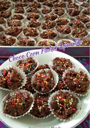 Foto resep Choco Corn Flakes Sprinkle