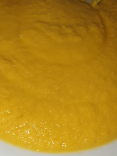 Una foto de Puré de verdura y pollo Thermomix