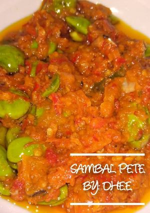 Foto resep Sambal Pete
