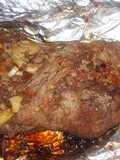 Colita cuadril paraguaya a la parrilla