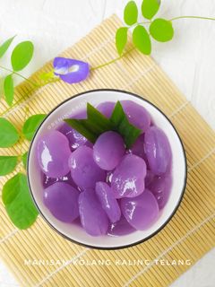 Foto resep Manisan Kolang Kaling Kembang Telang